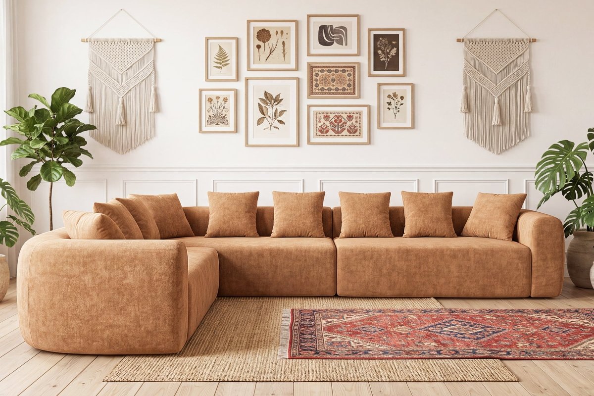 InnovarHome Avelyn Curved Modular Sofa - Innovar