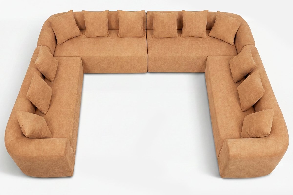 InnovarHome Avelyn Curved Modular Sofa - Innovar