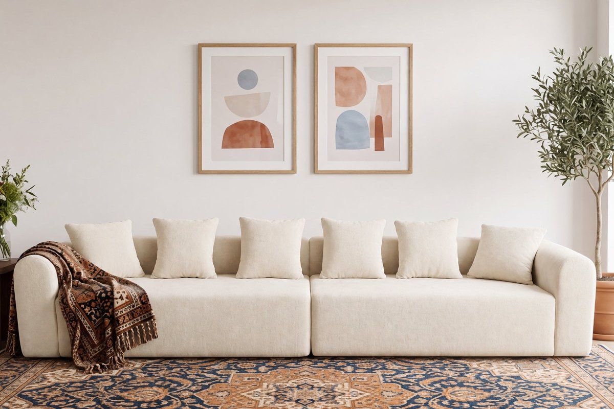 InnovarHome Avelyn Curved Modular Sofa - Innovar