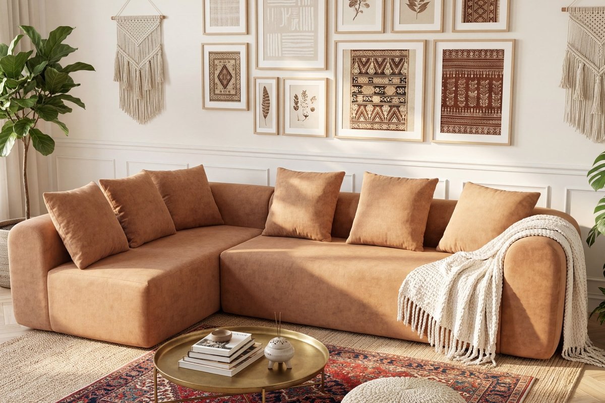 InnovarHome Avelyn Curved Modular Sofa - Innovar
