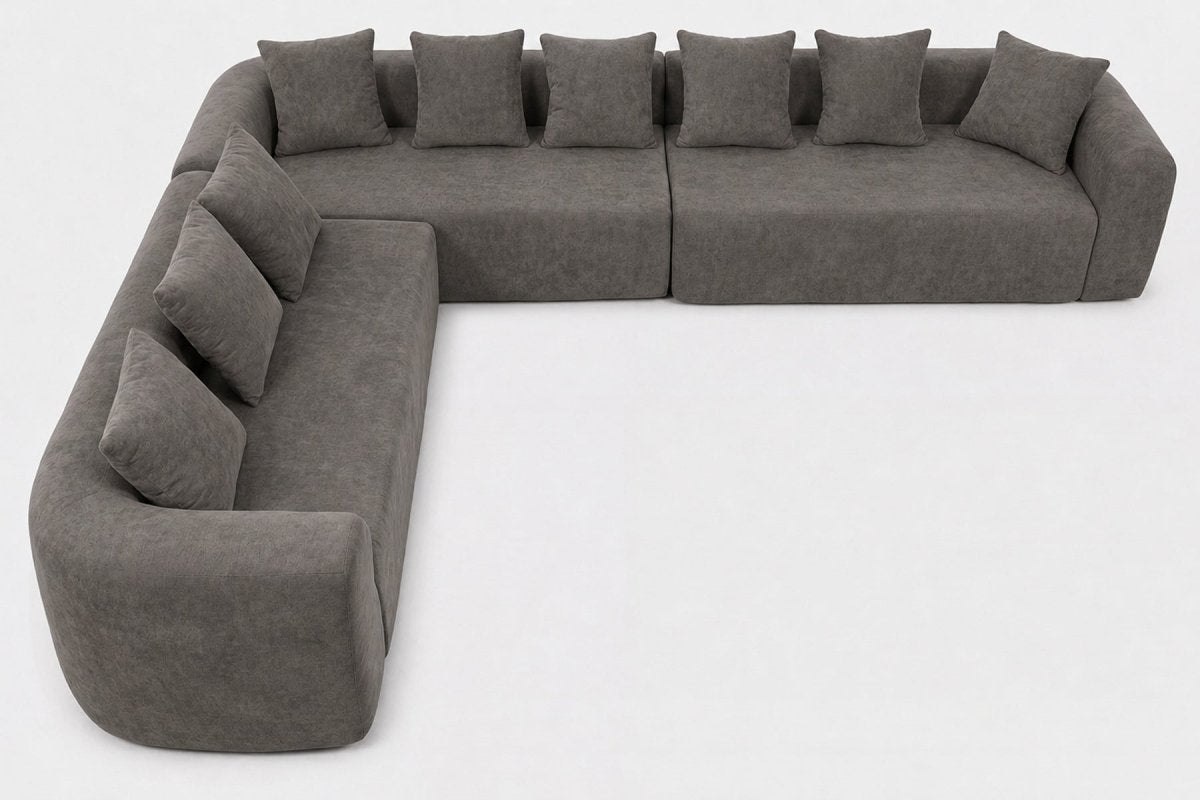 InnovarHome Avelyn Curved Modular Sofa - Innovar