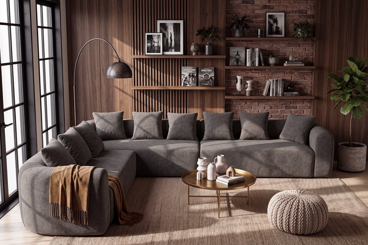 InnovarHome Avelyn Curved Modular Sofa - Innovar