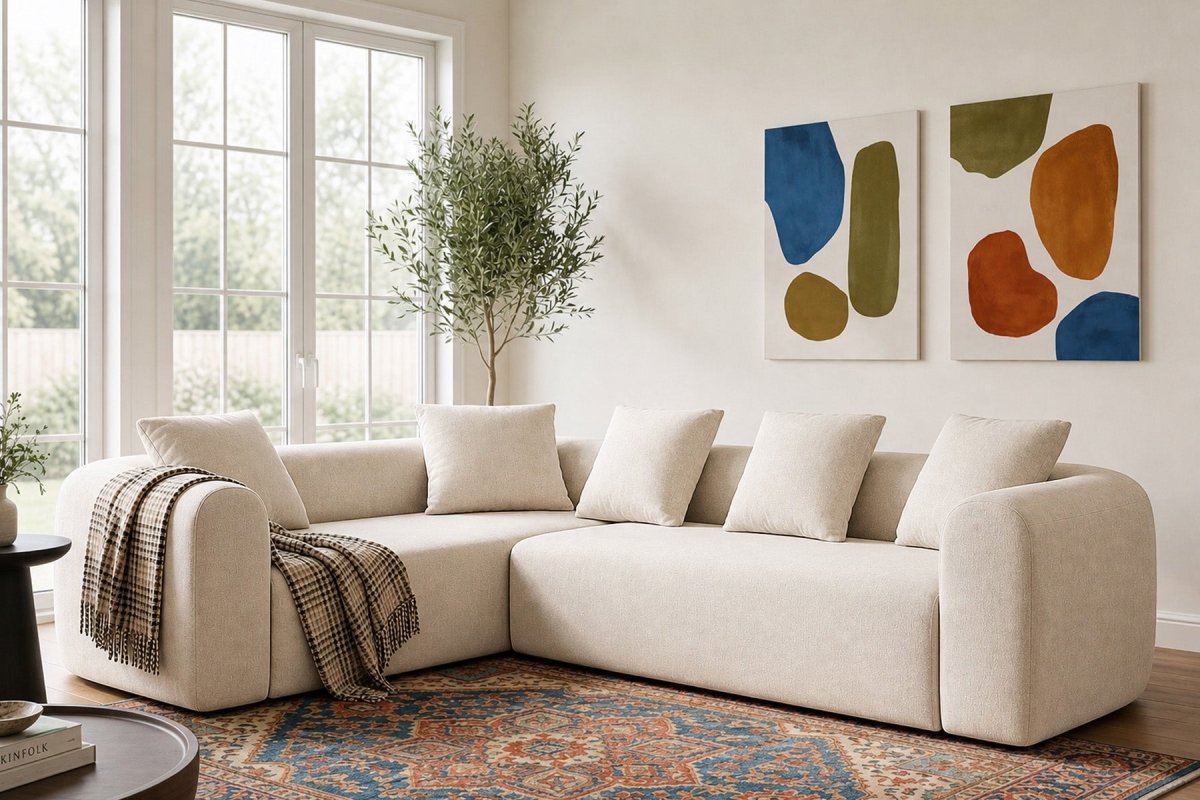 InnovarHome Avelyn Curved Modular Sofa - Innovar