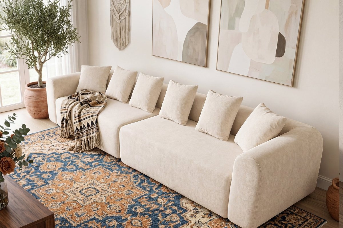InnovarHome Avelyn Curved Modular Sofa - Innovar
