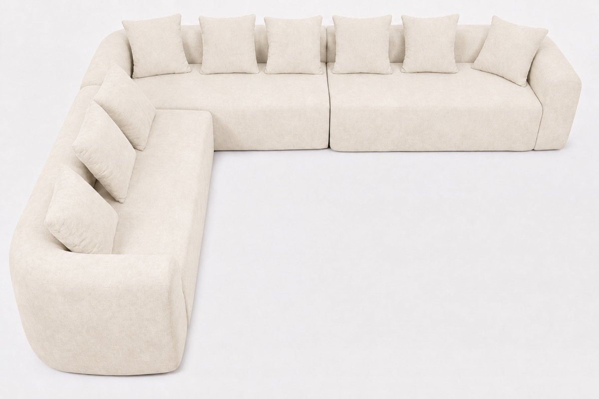 InnovarHome Avelyn Curved Modular Sofa - Innovar