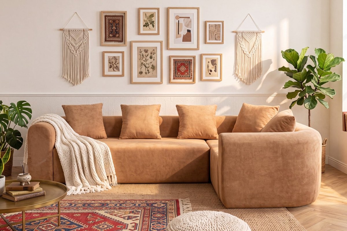 InnovarHome Avelyn Curved Modular Sofa - Innovar
