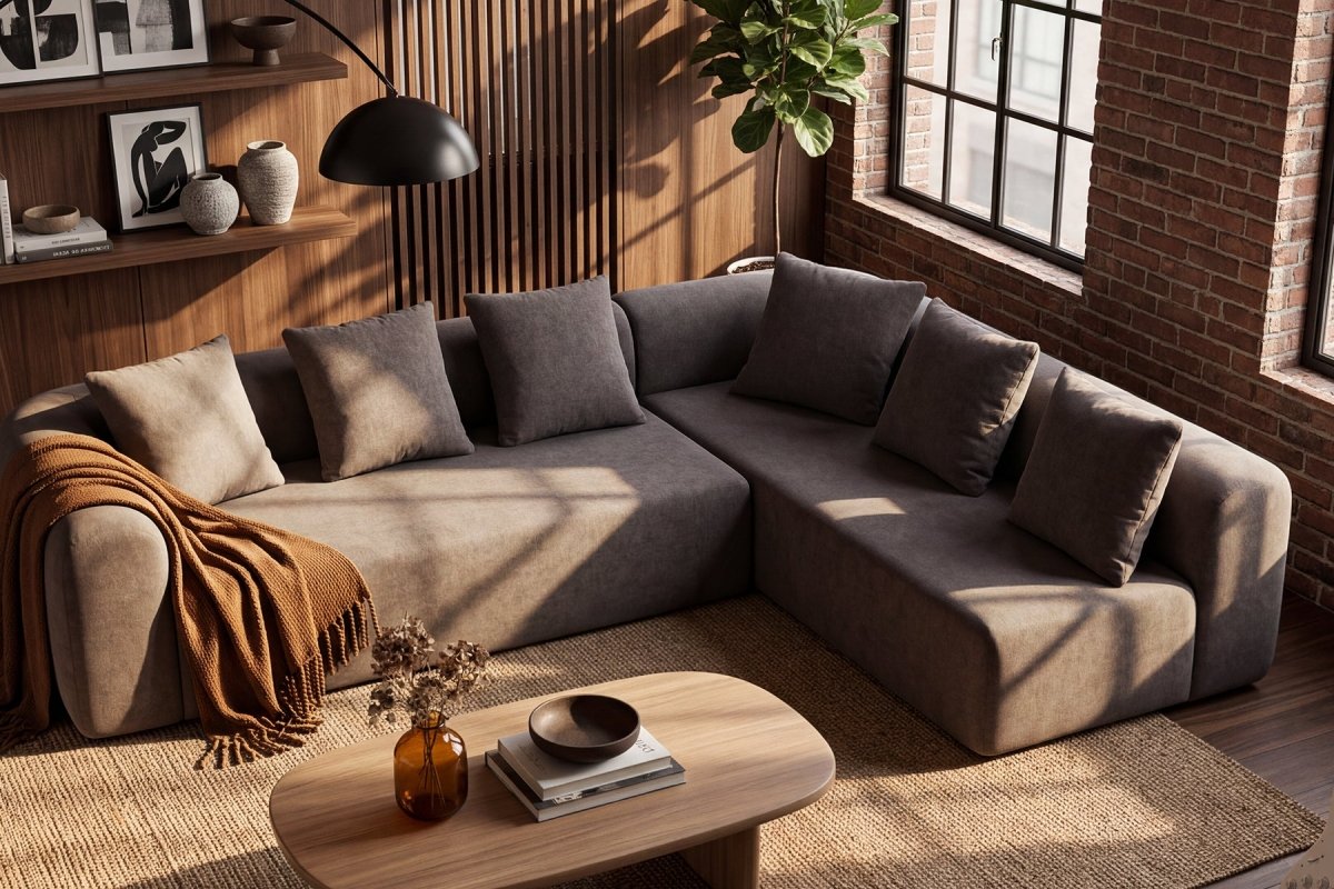 InnovarHome Avelyn Curved Modular Sofa - Innovar
