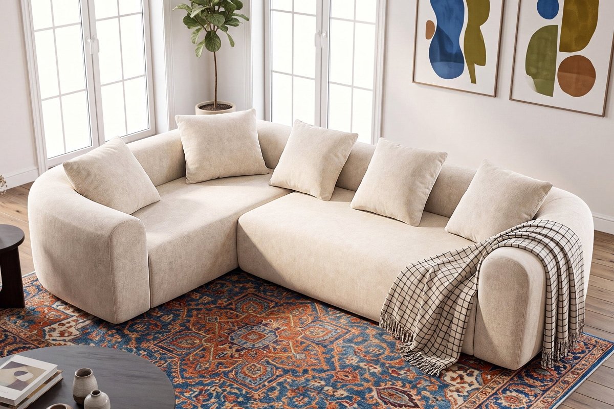 InnovarHome Avelyn Curved Modular Sofa - Innovar