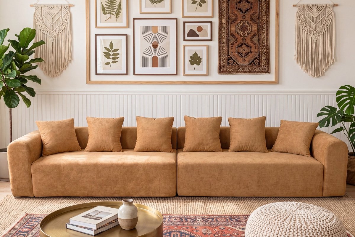 InnovarHome Avelyn Curved Modular Sofa - Innovar