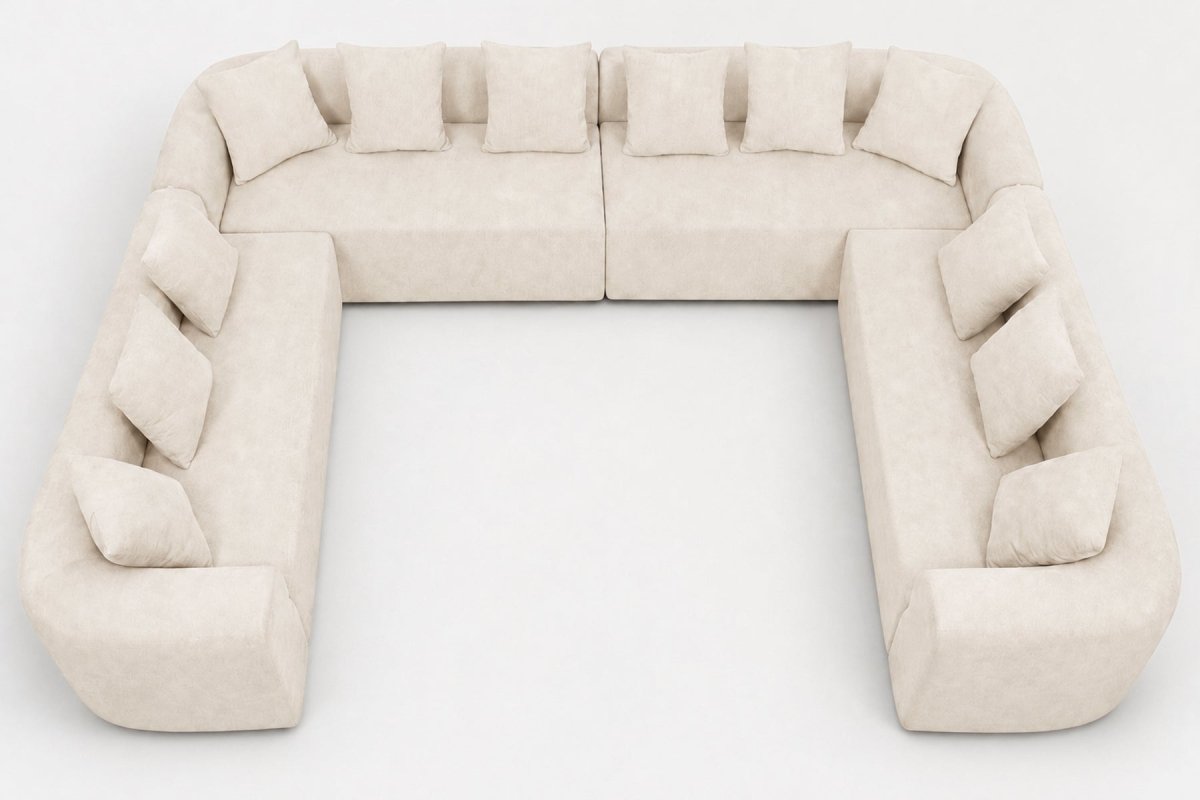 InnovarHome Avelyn Curved Modular Sofa - Innovar