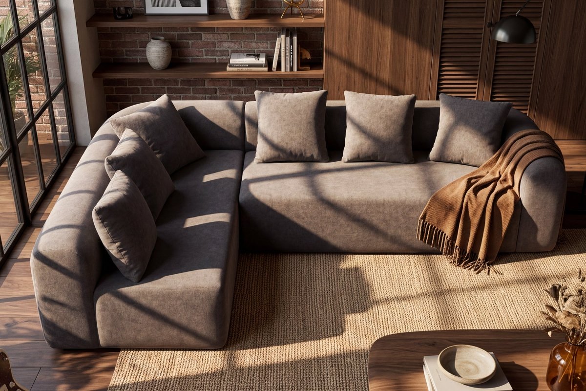 InnovarHome Avelyn Curved Modular Sofa - Innovar