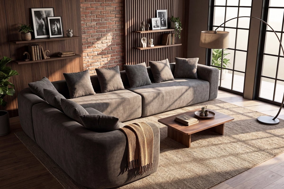 InnovarHome Avelyn Curved Modular Sofa - Innovar