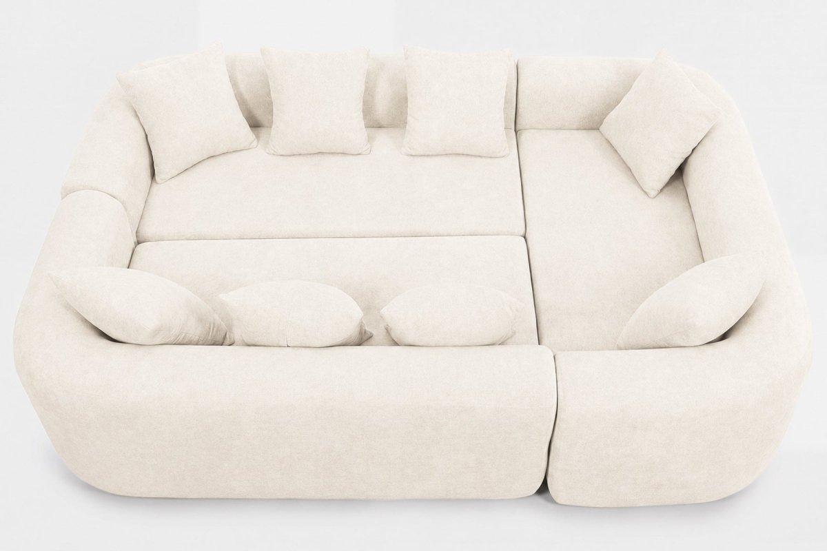 InnovarHome Avelyn Curved Modular Sofa - Innovar