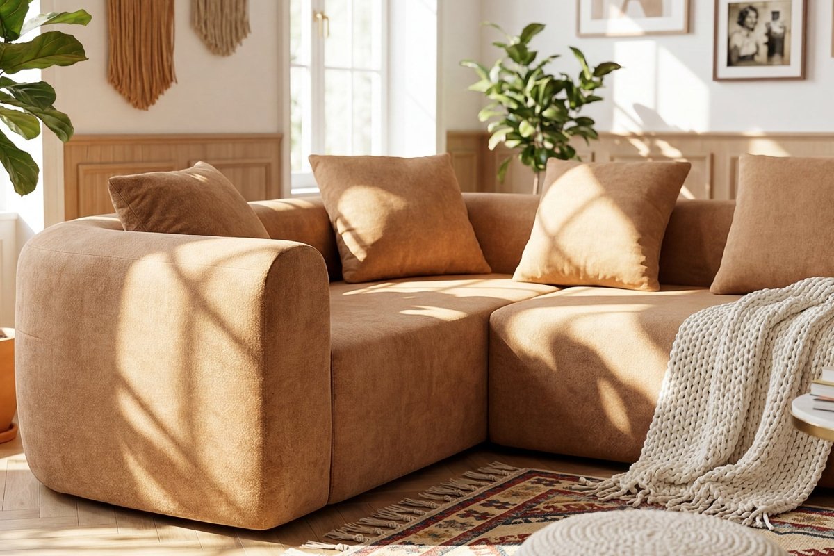 InnovarHome Avelyn Curved Modular Sofa - Innovar