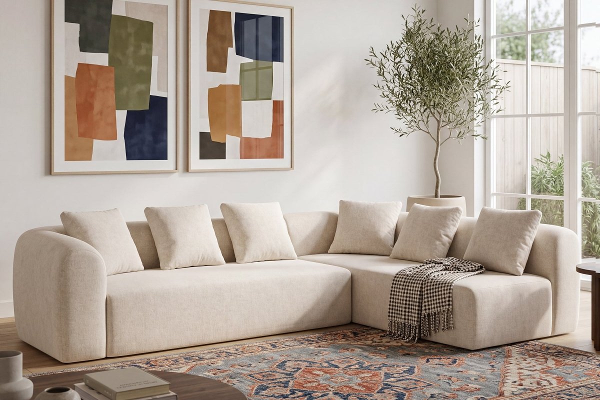 InnovarHome Avelyn Curved Modular Sofa - Innovar
