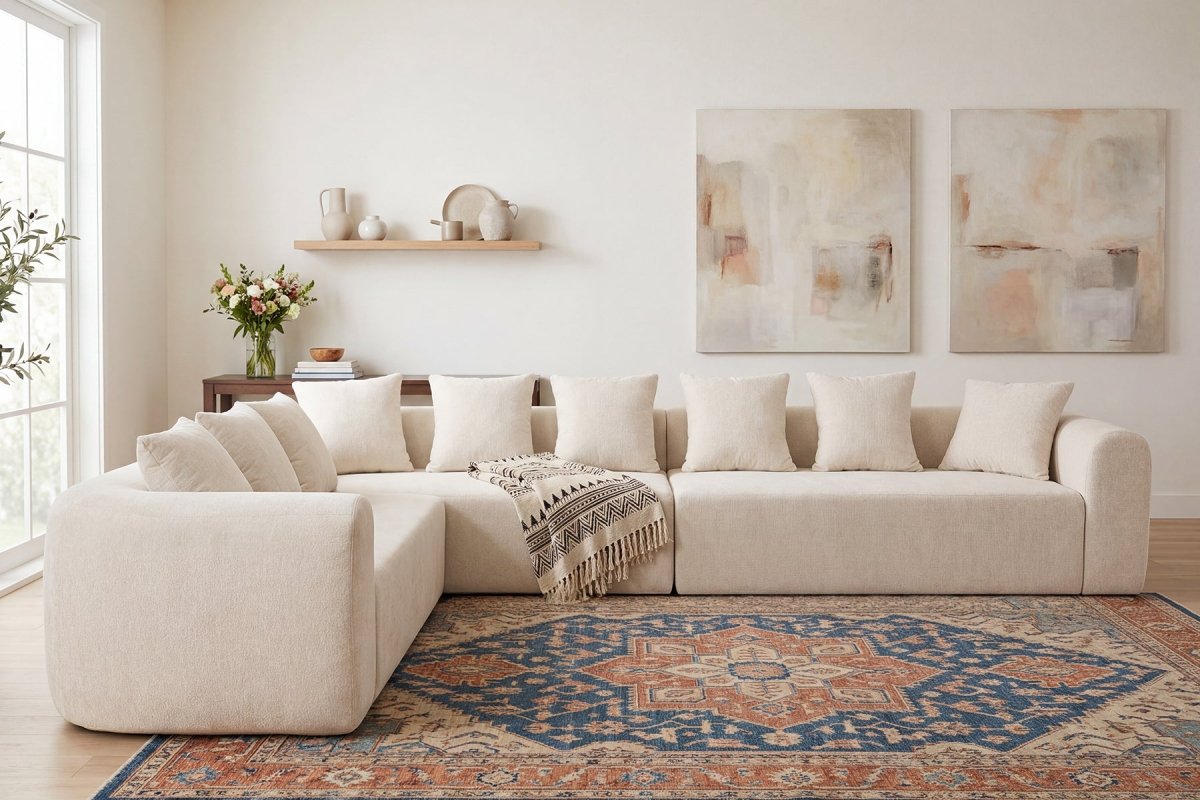 InnovarHome Avelyn Curved Modular Sofa - Innovar