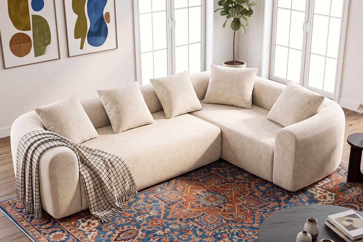 InnovarHome Avelyn Curved Modular Sofa - Innovar