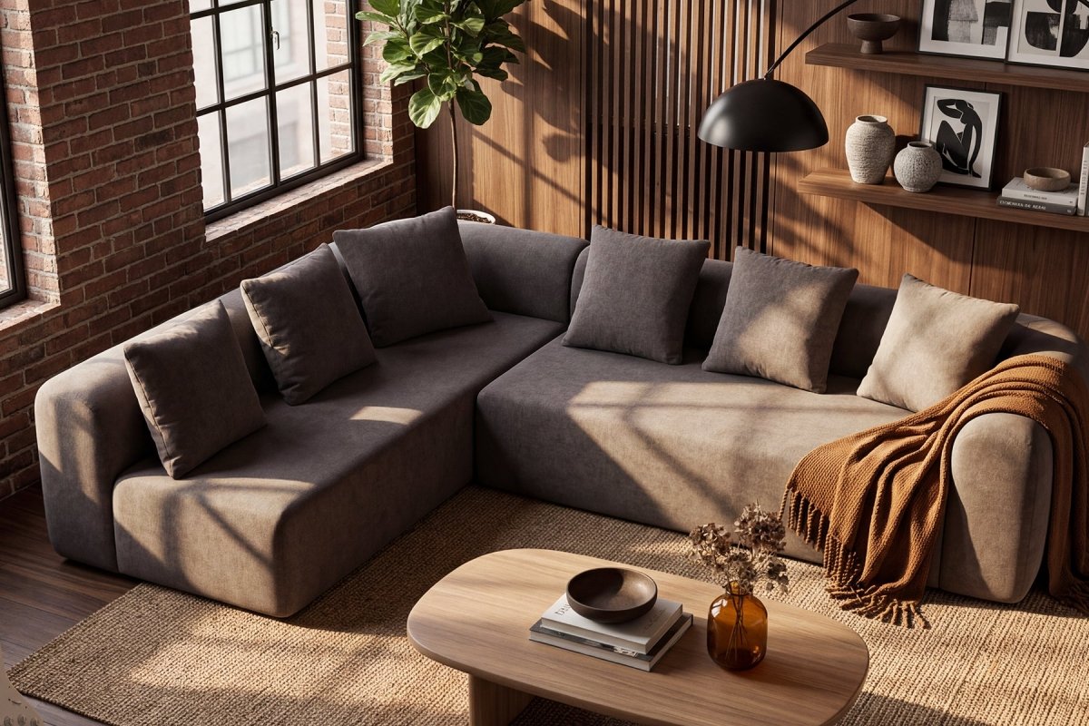 InnovarHome Avelyn Curved Modular Sofa - Innovar