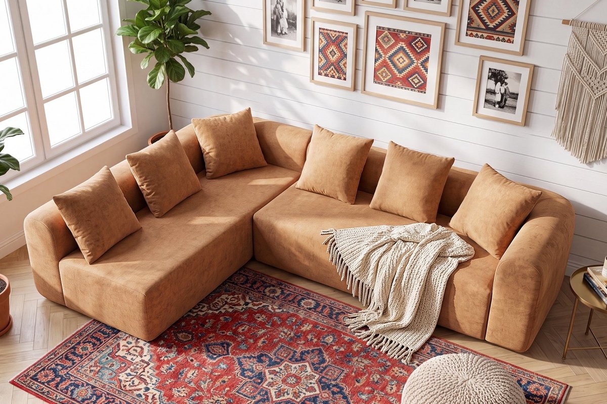 InnovarHome Avelyn Curved Modular Sofa - Innovar