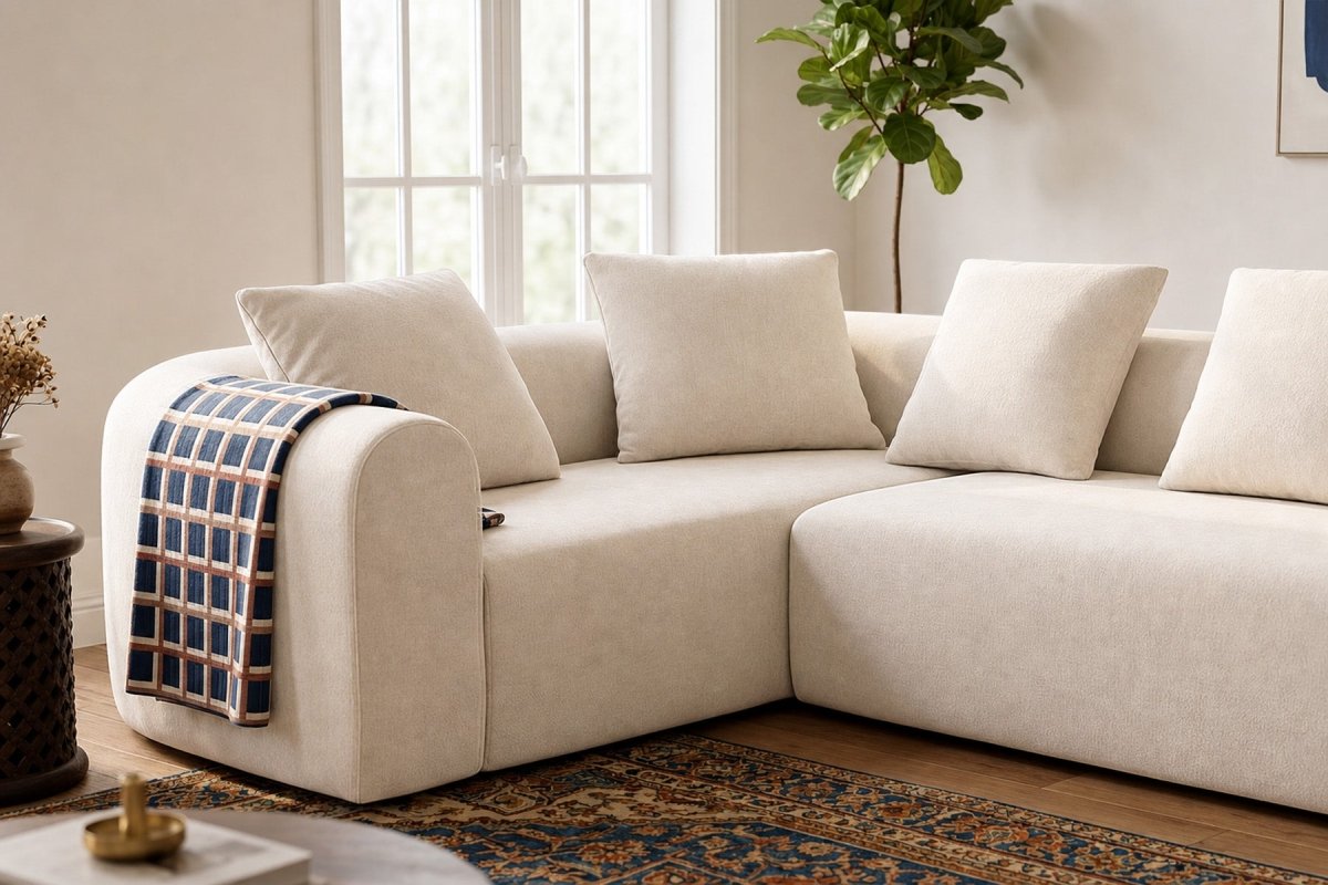 InnovarHome Avelyn Curved Modular Sofa - Innovar