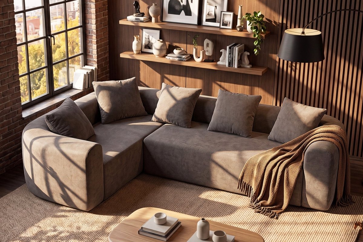 InnovarHome Avelyn Curved Modular Sofa - Innovar