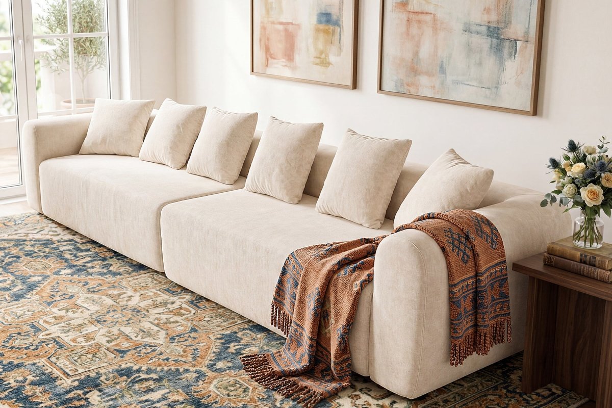 InnovarHome Avelyn Curved Modular Sofa - Innovar