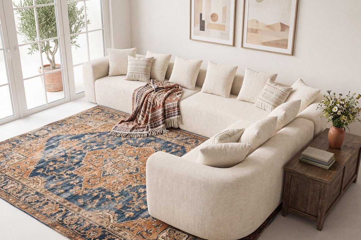 InnovarHome Avelyn Curved Modular Sofa - Innovar