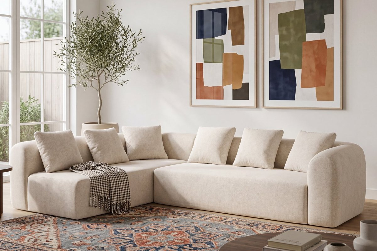 InnovarHome Avelyn Curved Modular Sofa - Innovar