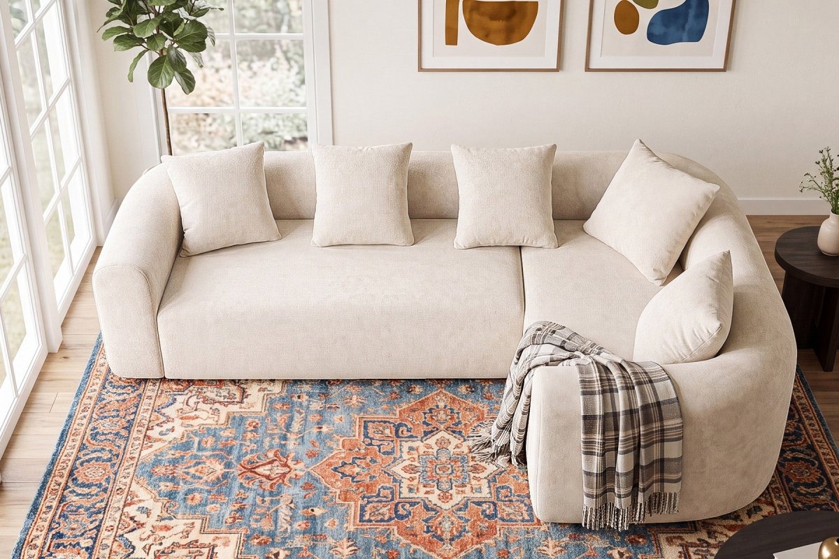 InnovarHome Avelyn Curved Modular Sofa - Innovar