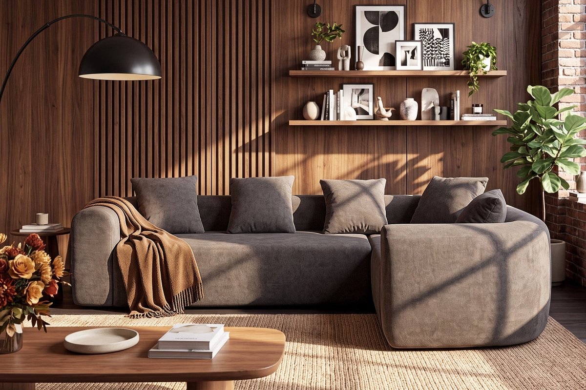 InnovarHome Avelyn Curved Modular Sofa - Innovar
