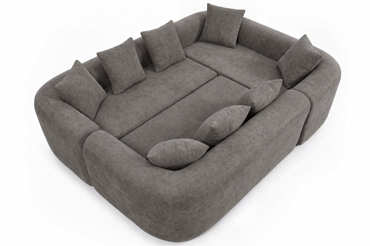 InnovarHome Avelyn Curved Modular Sofa - Innovar