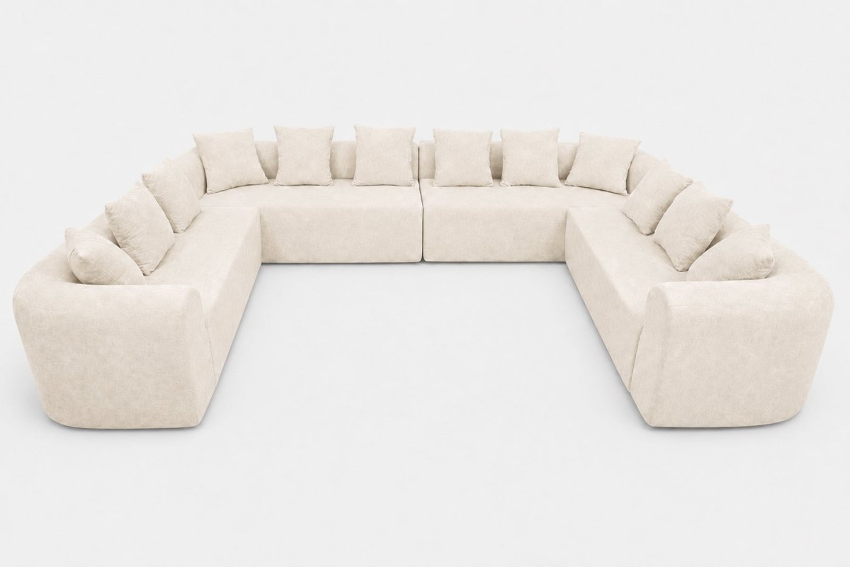 InnovarHome Avelyn Curved Modular Sofa - Innovar