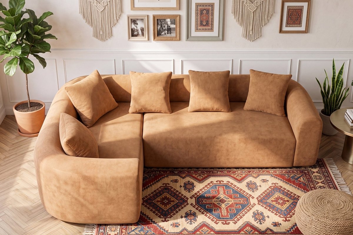 InnovarHome Avelyn Curved Modular Sofa - Innovar