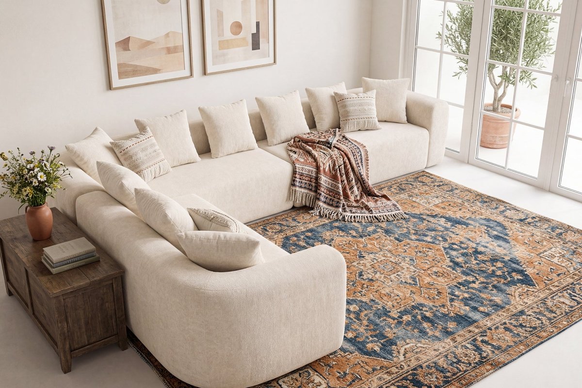 InnovarHome Avelyn Curved Modular Sofa - Innovar