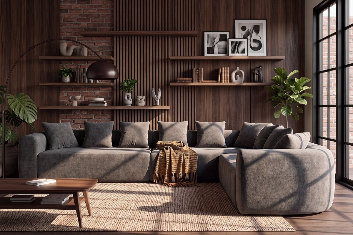 InnovarHome Avelyn Curved Modular Sofa - Innovar