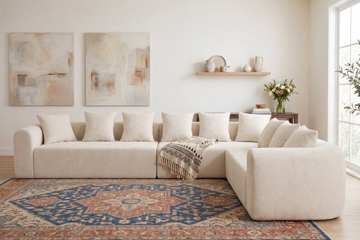 InnovarHome Avelyn Curved Modular Sofa - Innovar