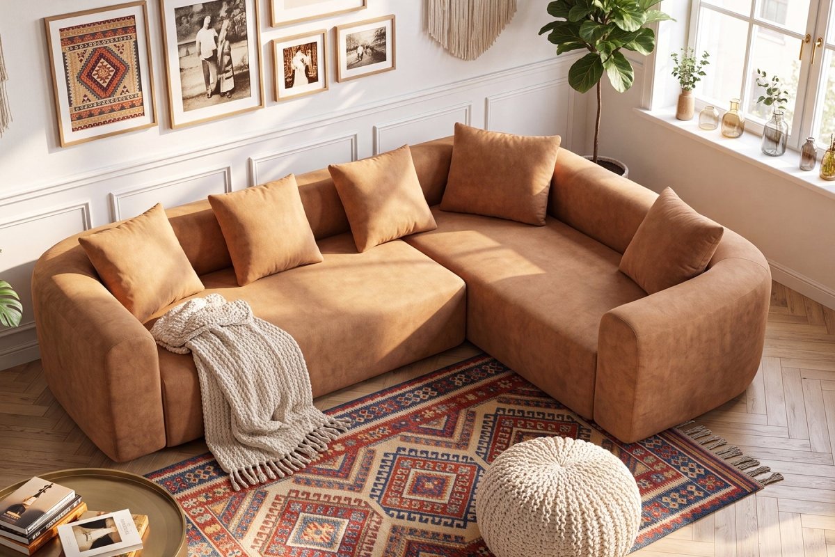 InnovarHome Avelyn Curved Modular Sofa - Innovar