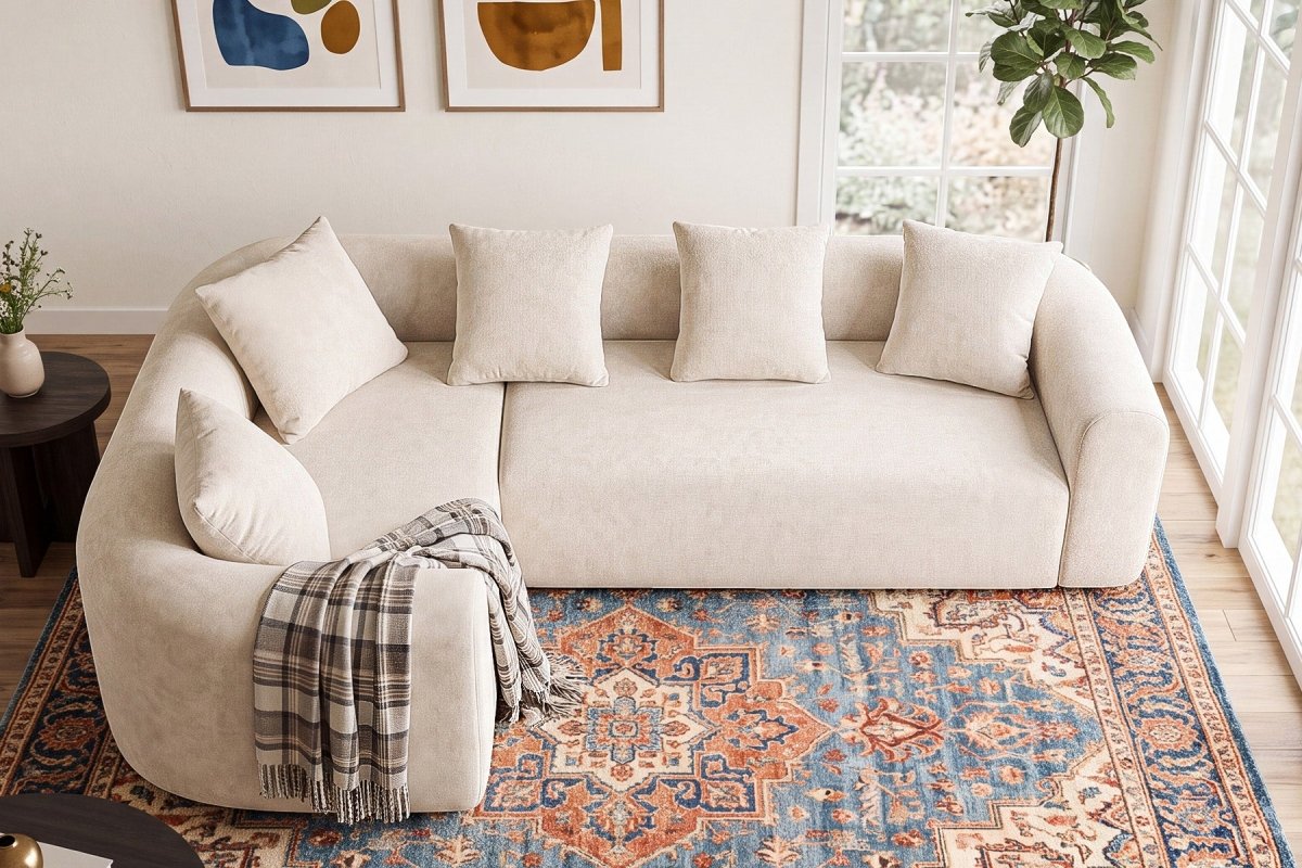 InnovarHome Avelyn Curved Modular Sofa - Innovar