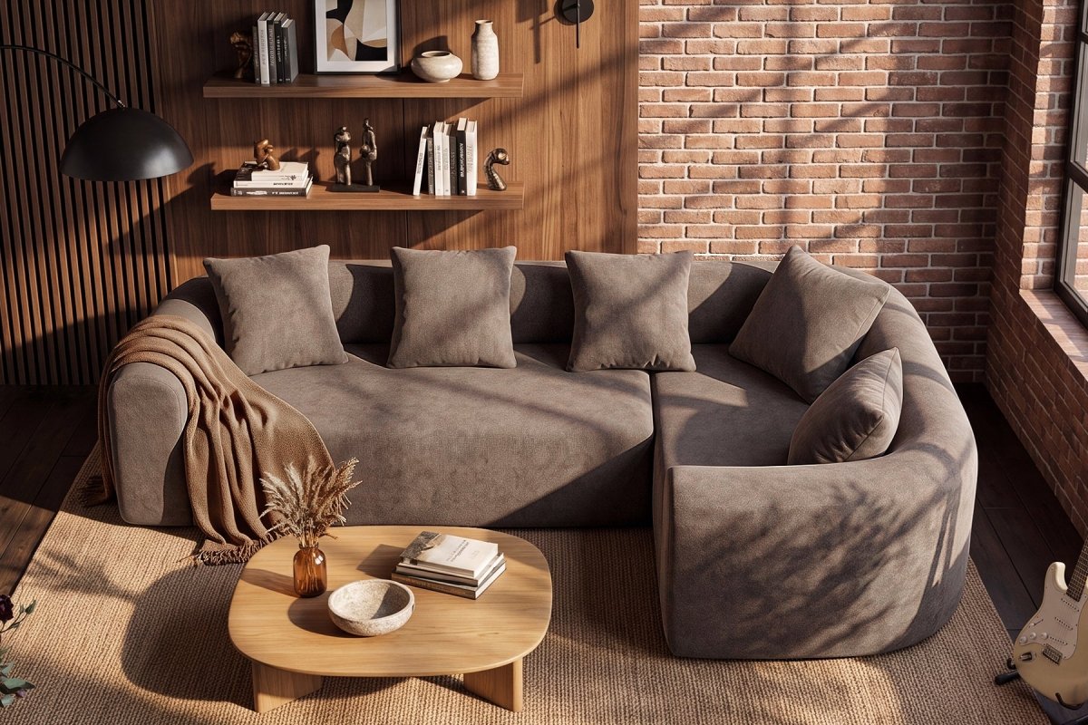 InnovarHome Avelyn Curved Modular Sofa - Innovar