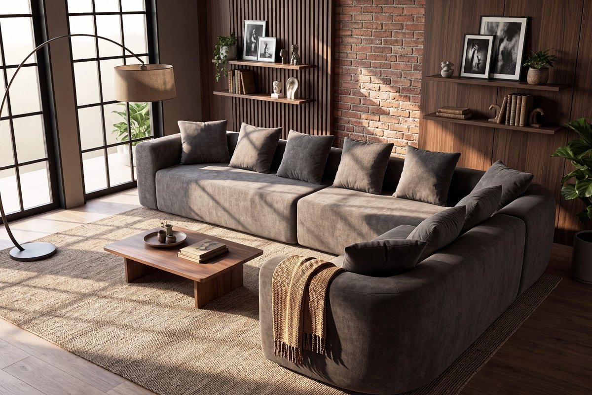 InnovarHome Avelyn Curved Modular Sofa - Innovar