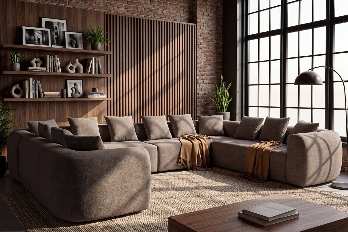 InnovarHome Avelyn Curved Modular Sofa - Innovar