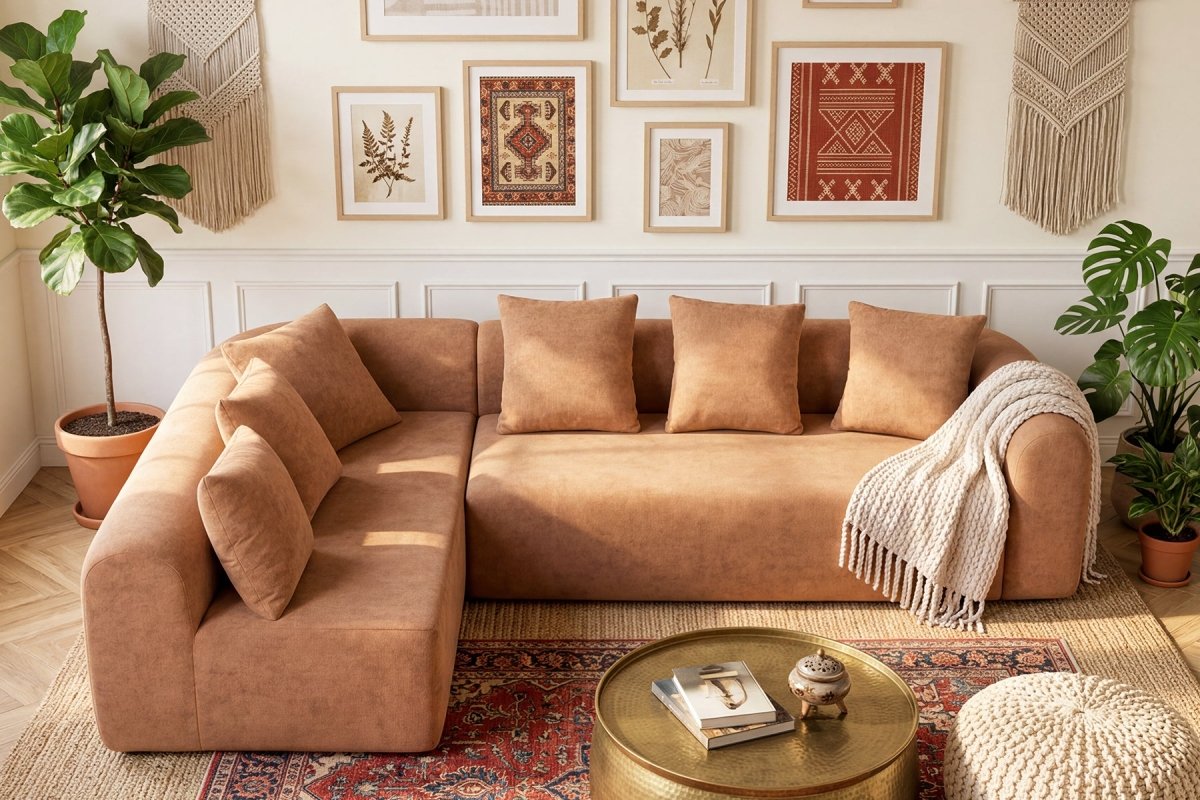 InnovarHome Avelyn Curved Modular Sofa - Innovar