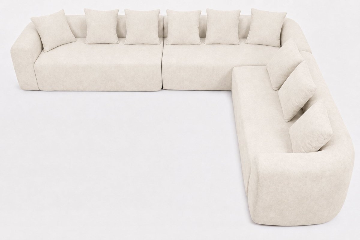 InnovarHome Avelyn Curved Modular Sofa - Innovar
