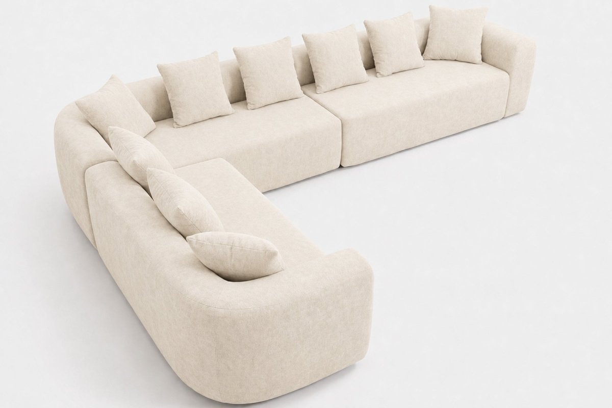 InnovarHome Avelyn Curved Modular Sofa - Innovar