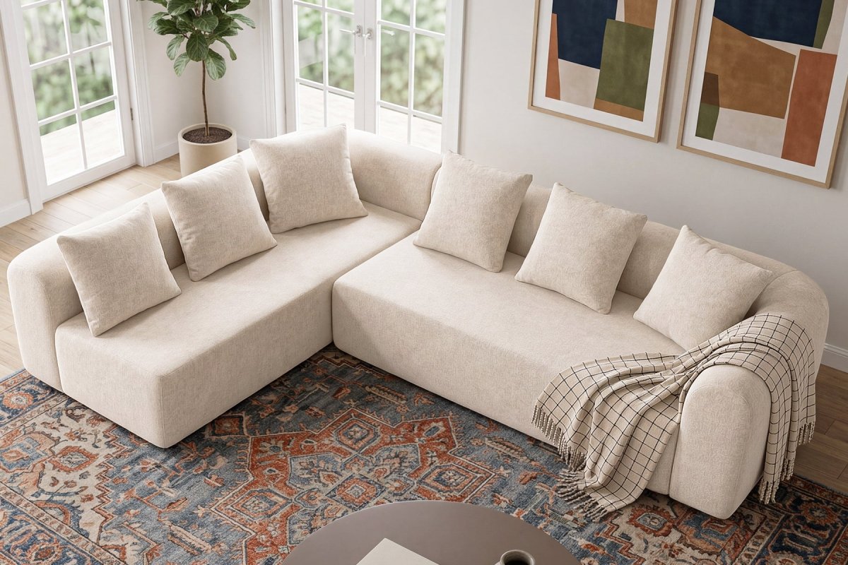 InnovarHome Avelyn Curved Modular Sofa - Innovar
