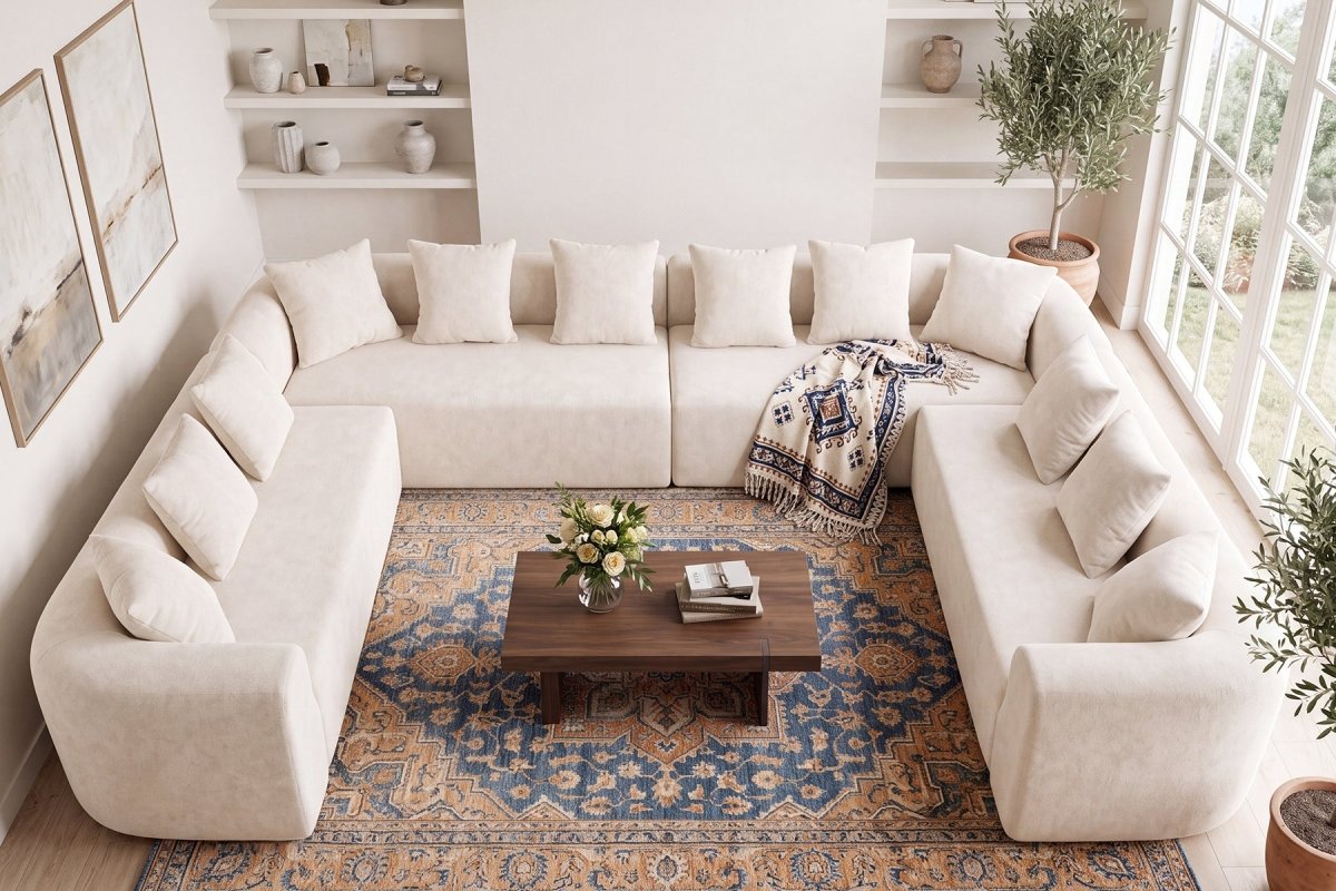 InnovarHome Avelyn Curved Modular Sofa - Innovar