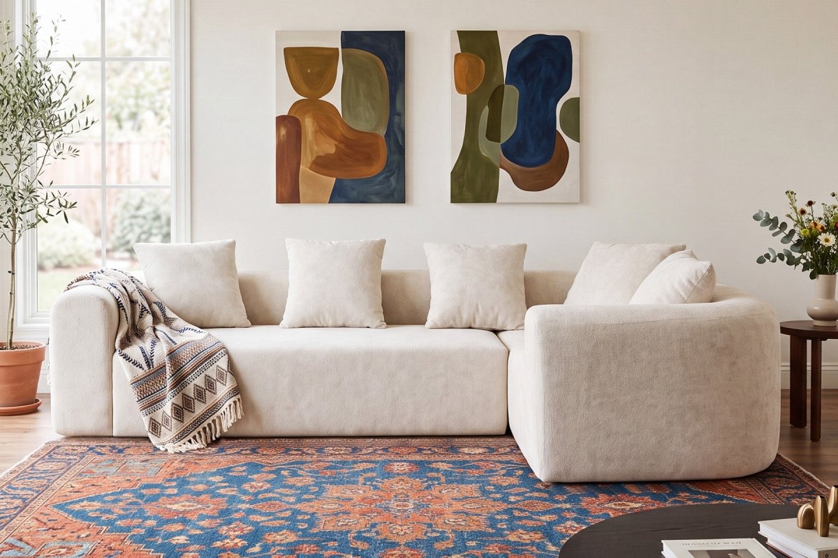 InnovarHome Avelyn Curved Modular Sofa - Innovar