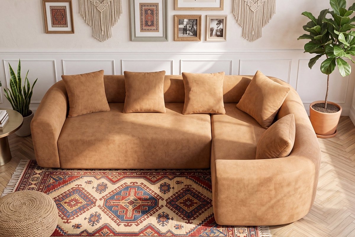 InnovarHome Avelyn Curved Modular Sofa - Innovar