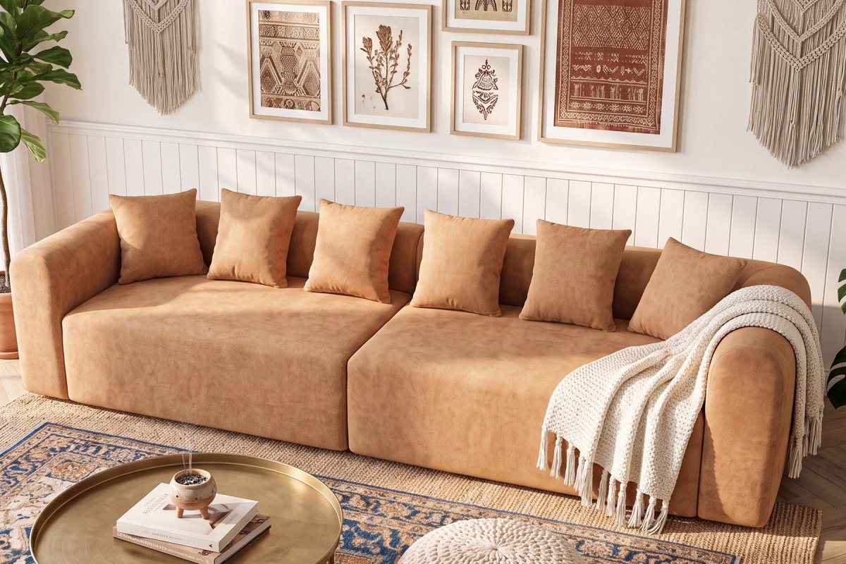 InnovarHome Avelyn Curved Modular Sofa - Innovar