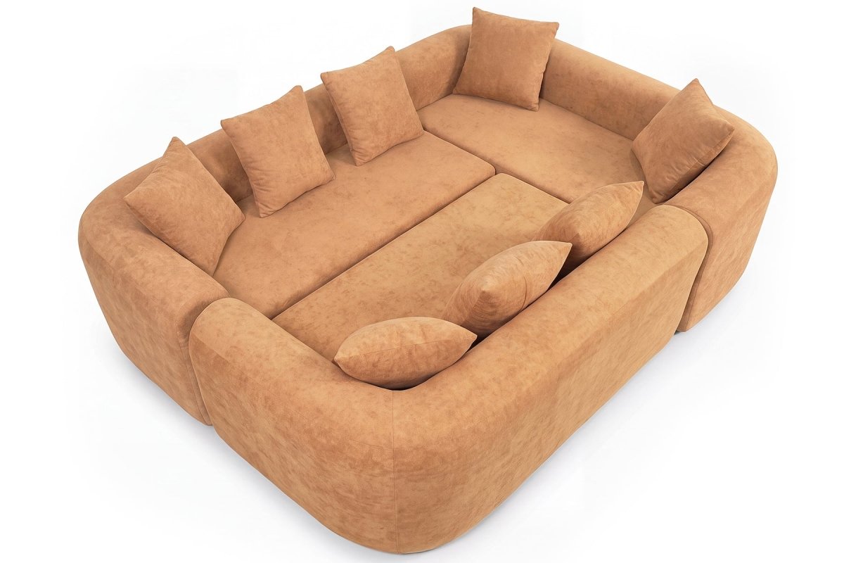 InnovarHome Avelyn Curved Modular Sofa - Innovar